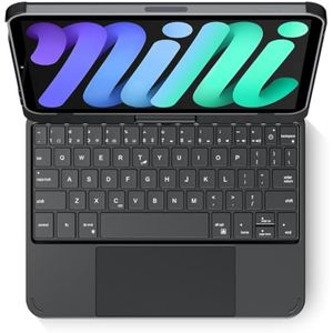 Funda giratoria con teclado para Apple iPad Pro de 12.9 pulgadas, 6ª generación, 5ª 4ª y 3ª