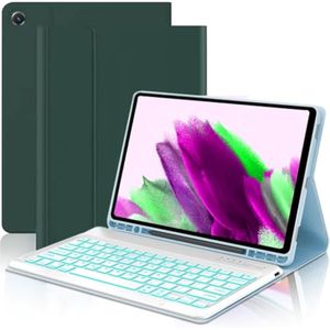 Funda de teclado para Samsung Galaxy Tab A8 de 10.5 pulgadas 2024 2023 2022