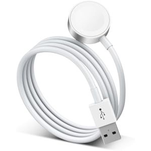Cargador de reloj mejorado de 5.0 pies / 4.9 ft para iWatch cable de carga inalámbrico portátil