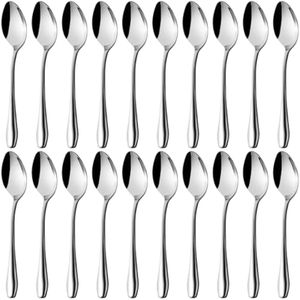 HANSGO cucharaditas juego de 6 cucharas cucharas de cubiertos cucharas de té