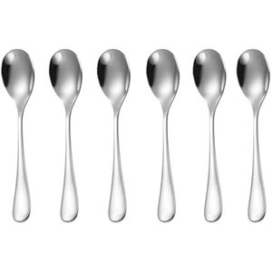 Wesdxc56 Demitasse - Cucharas de café expreso, cuchara de café, cucharas de acero inoxidable de 5.5