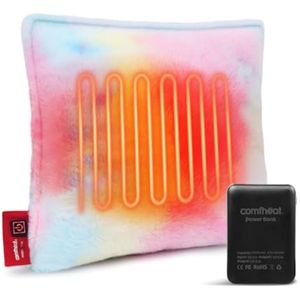 Almohadilla térmica inalámbrica para calambres menstruales, alivio del dolor de espalda, almohada de