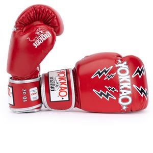 YOKKAO Guantes de boxeo Muay Thai transpirables de diseño | Guantes de entrenamiento y combate de