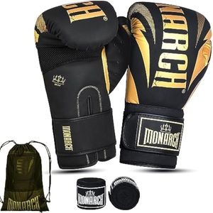 Guantes de boxeo para hombres y mujeres con envolturas de mano para boxeo, Muay Thai, kickboxing,