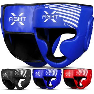 FightX Boxing Headgear For Boxers MMA Training Equipment Set For Youth Boxing Headguard Synthetic