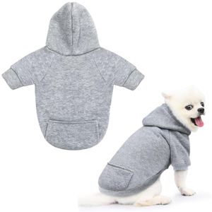 Idepet Sudaderas con capucha para perros pequeños, chaleco para perros pequeños, ropa de chihuahua,