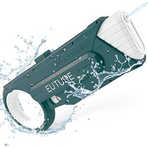 Pistola de agua eléctrica para adultos y niños, pistola de agua automática de hasta 35 pies, pistola