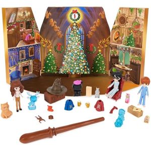 Wizarding World Harry Potter, Calendario de Adviento de Minis Magical 2023 con 24 regalos,