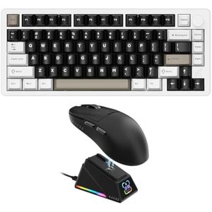 A.JAZZ FELICON x Attack Shark X86 Teclado mecánico inalámbrico CNC 75% aluminio para juegos