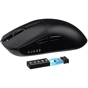 A.JAZZ AJ139 G Pro 4K Ratón inalámbrico para juegos ultraligero con doble modo tipo C con