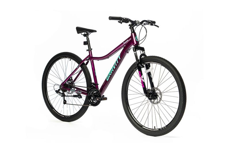 Bicicleta Gravity Dabomb R29 M/L Violeta Verde