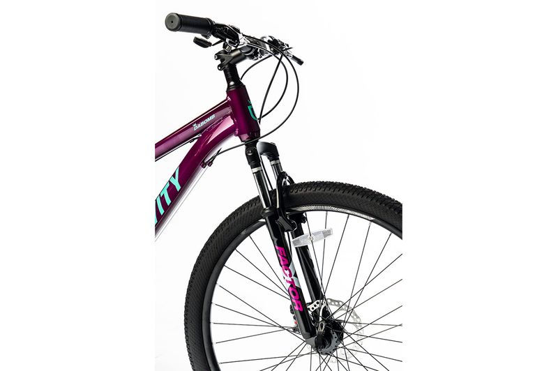 Bicicleta Gravity Dabomb R29 M/L Violeta Verde