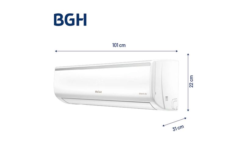 Aire Acondicionado BGH Split Frio/Calor 5500F BS64WCHU