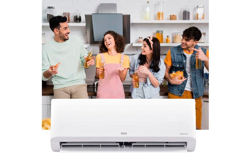 Aire Acondicionado BGH Split Frio/Calor 5400W BS54WCDW