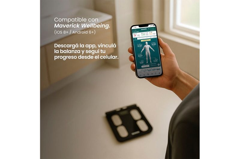 Balanza Digital Inteligente Maverick SmartScale8