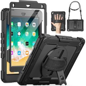 SEYMAC Funda para iPad de 6ª/5ª generación de 9.7 pulgadas, cuerpo completo, a prueba de golpes,