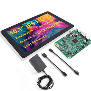 SunFounder Última pantalla táctil DIY de 10 pulgadas solución todo en uno para Raspberry Pi 5, IPS