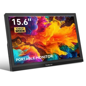 Monitor portátil de 15.6 pulgadas, monitor de computadora pequeño de 1920 x 1080, monitor HDMI