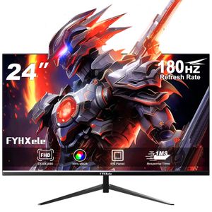 Monitor de juegos de 24 pulgadas FHD 1080P Fast IPS 180Hz, frecuencia de actualización de 165Hz,