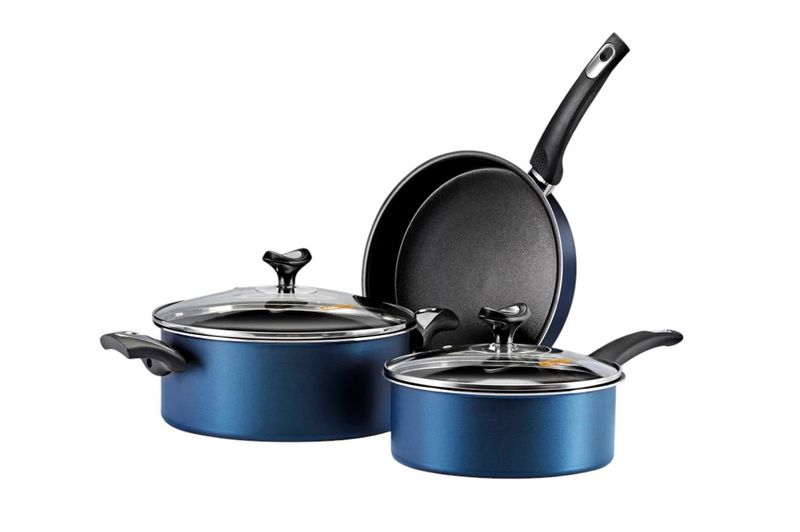 Batería de Cocina Marmicoc Sabores B3PDP 5 Piezas Azul