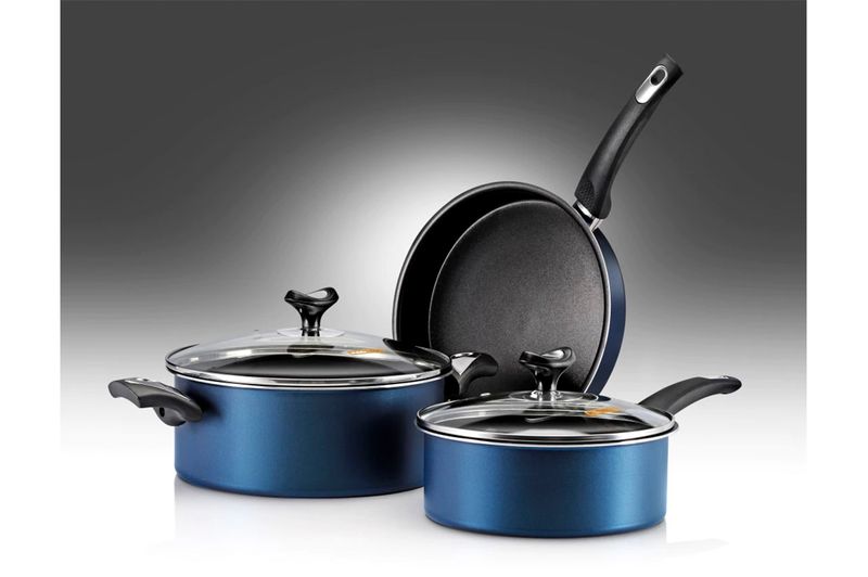 Batería de Cocina Marmicoc Sabores B3PDP 5 Piezas Azul