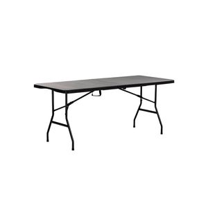 Mesa Plegable Outdoor  Ratán M180R 180cm Negro