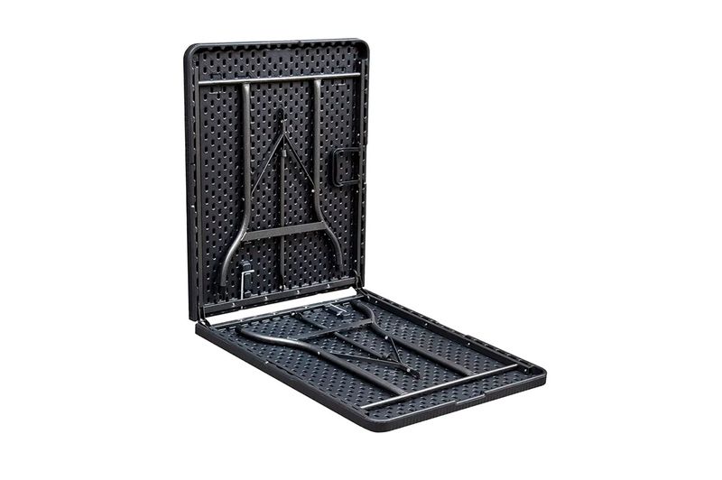 Mesa Plegable Outdoor  Ratán M180R 180cm Negro