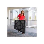 Mesa Plegable Outdoor  Ratán M180R 180cm Negro