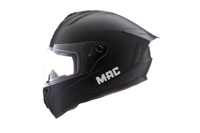 Casco Mac 070 Volt Solid Talle M Negro Mate