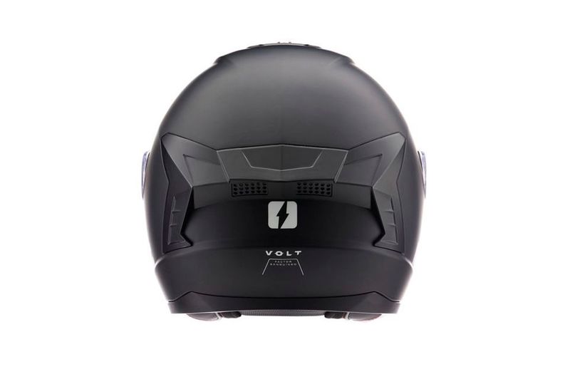 Casco Mac 070 Volt Solid Talle M Negro Mate