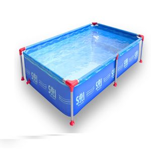 Pileta Rectangular Estructural 230 x 150 Cm 1500L De Lona