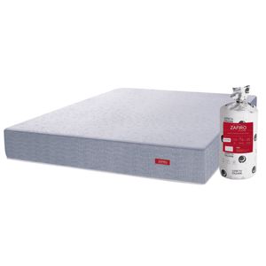 Colchón de Resortes King Size Zafiro Express Hybrid 200x200