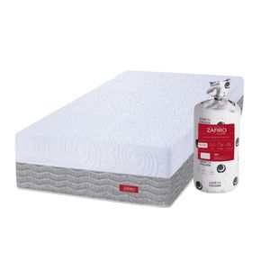 Colchón de espuma compactado Zafiro Express Visco 1 plaza 80x190