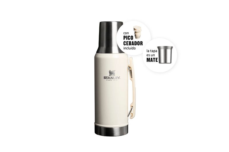 Termo Mate Stanley 10297-044 1.2Lt Cream Gloss