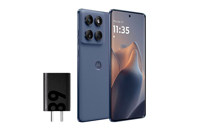 Celular Motorola Edge 60 Fusion 8GB 256GB Azul