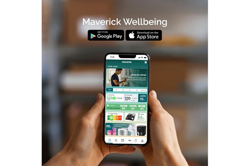 Balanza Inteligente Corporal Maverick SmartScale4