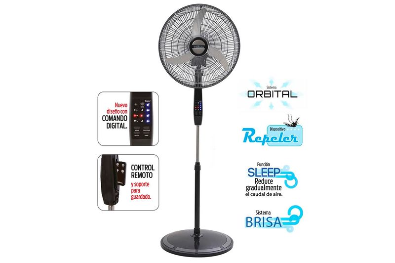 Ventilador de Pie Liliana VPD20R