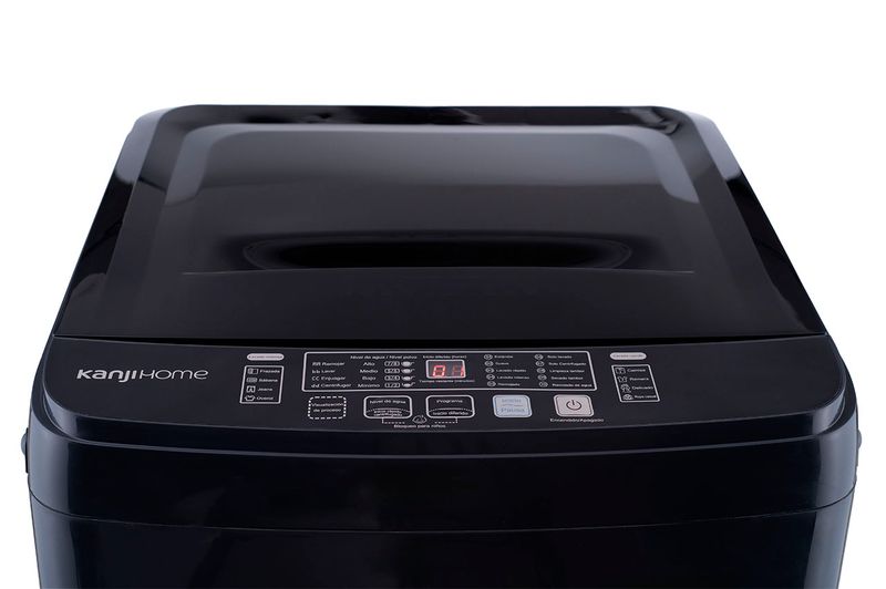 Lavarropas Carga Superior Kanji 6.5KG KJH-WMCVSL6K Silver