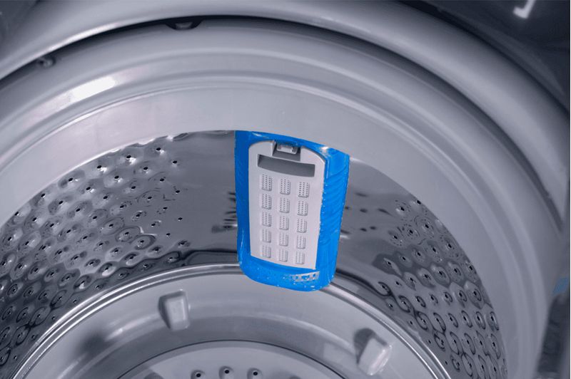 Lavarropas Carga Superior Kanji 6.5KG KJH-WMCVSL6K Silver