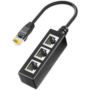 Ankky Divisor Ethernet 1 a 3 Gigabit - Adaptador Ethernet Starlink para divisor RJ45, extensor de