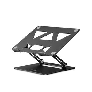 Soporte ajustable para laptop para escritorio, soporte portátil y elevador, soporte plegable de