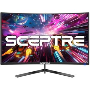 Sceptre - Monitor curvo de 24 pulgadas, 75Hz, LED, para videojuegos, Full HD, 1080P, HDMI, VGA, con
