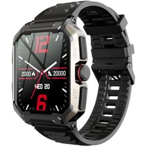 anyloop Relojes inteligentes militares para hombres, pantalla HD de 1.85 pulgadas, 400 mAh,