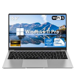 Computadora portátil de 15.6 pulgadas, procesador N4000 con 8 GB de RAM, SSD de 256 GB, pantalla FHD