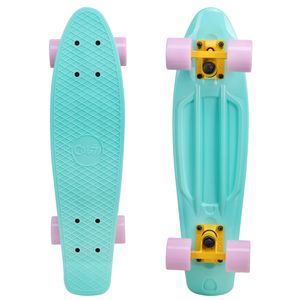 Cal 7 - Patineta cruiser mini de plástico completa de 22 pulgadas