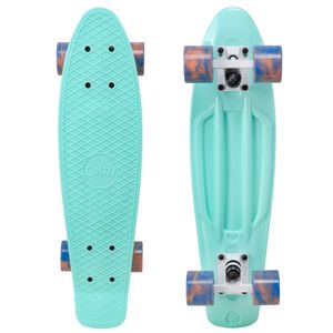 Cal 7 - Patineta cruiser mini de plástico completa de 22 pulgadas