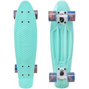 Cal 7 - Patineta cruiser mini de plástico completa de 22 pulgadas