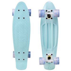 Cal 7 - Patineta cruiser mini de plástico completa de 22 pulgadas