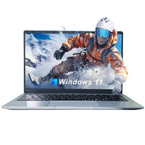 Computadora portátil con Windows, portátil de 14.1 pulgadas, Quad Core, Windows 11, computadoras