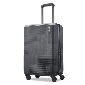 American Tourister Stratum XLT - Equipaje rígido, extensible con ruedas giratorias, Azul (Spruce)),